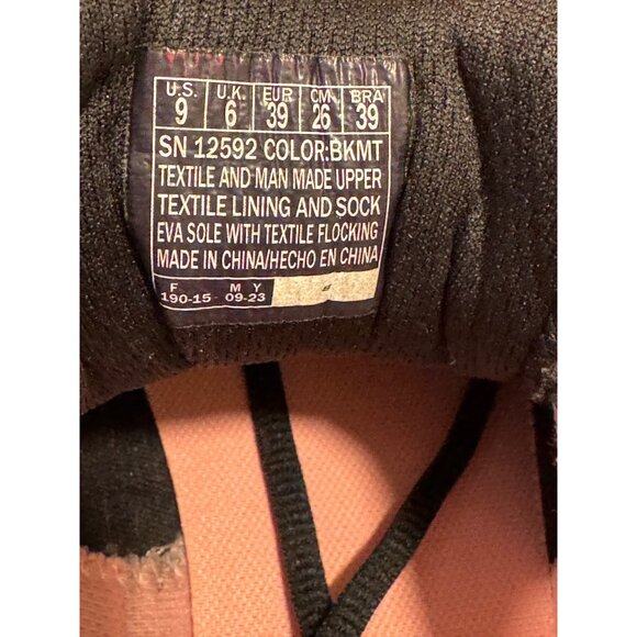 SKECHERS Women's 9 Lite Foam Lightweight Air-Cooled Running Sneaker Shoes Black - Picture 10 of 12